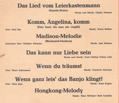 Hildegard knef leierkastenmann - knef,