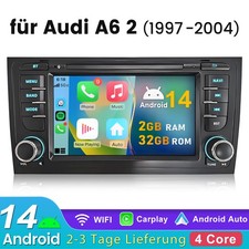 Android Autoradio Für Audi A6 4B2 4B5 C5 1997-2005 Carplay GPS NAVI BT FM WIFI