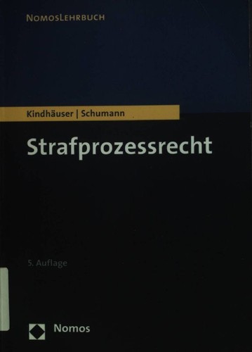 Strafprozessrecht