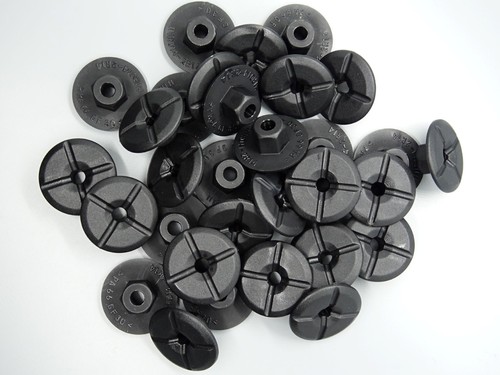 10x kunststoffmutter - 10x,