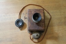 Antikes Haustelefon - eines der ersten - Wandtelefon