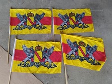 10x Kleine Fahne Mit Stock