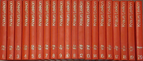 Knaurs lexikon 20 buch - -,