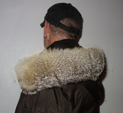 Fuchs pelz kapuze kragen xxl - kapuze,
