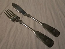 "R.A.D. Spaten" Metall Besteck,WMF CROMARGAN Stempel, Silber Kantine Besteck NS?