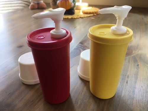 Tupperware ketchup senf - tupperware,