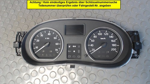 Tachoeinheit dacia sandero 4 - tachoeinheit,
