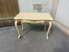 Beistelltisch 57 cm hoch Massivholz  Chippendaleart  Art Deco mit Schublade Tipp