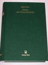 Albert Socin: Diwan aus