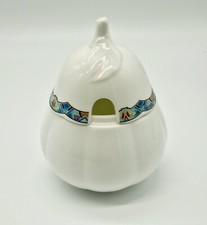 Villeroy & Boch IZMIR Bone China Marmeladendose Geleedose Honigdose Birne RAR 