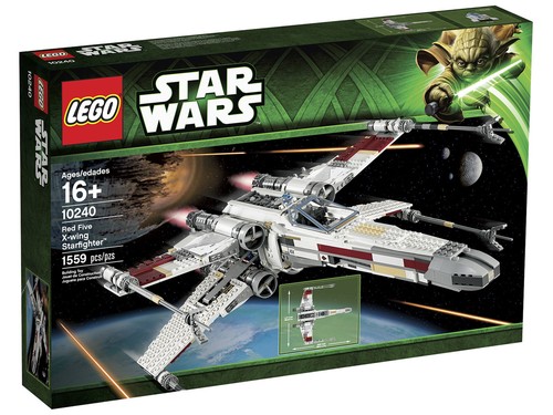 Lego red five - red, x-wing