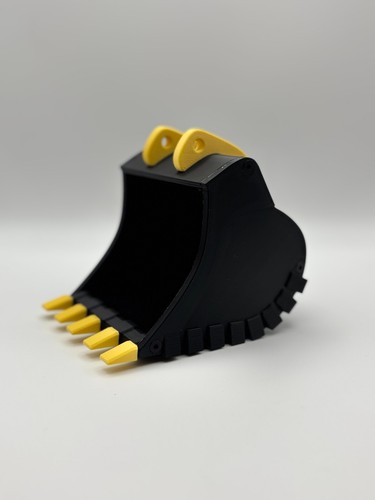 Printed excavator bucket - bucket, /