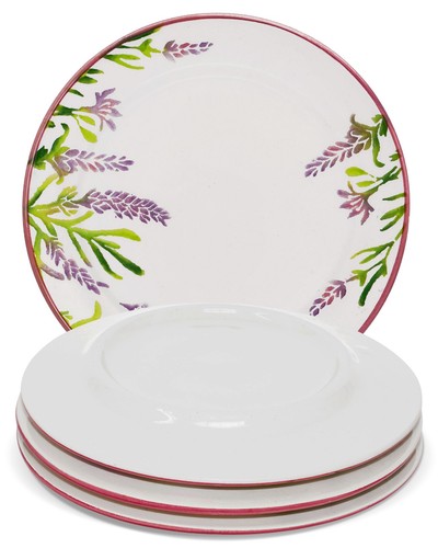 Keramik teller lavendel - lavendel, 4er