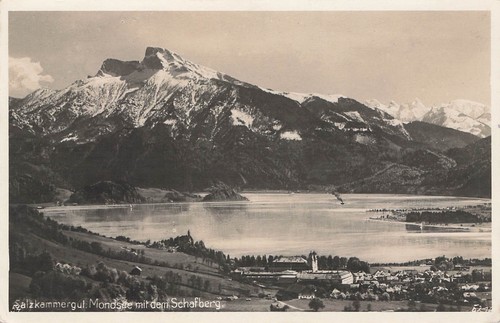Mondsee panorama - ak, (5310),