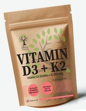 Vitamin D3 20000IE+ K2 500mcg