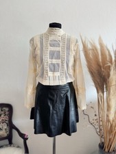 Bluse Shirt Tunika aus Spitze