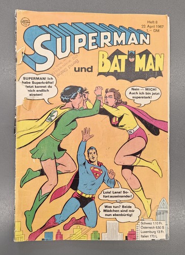 Superman und batman - batman, heft