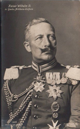 Kaiser wilhelm in garde - wilhelm, ii.
