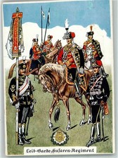 13550608 - Leib Garde Husaren Rgt. Uniform Zeichnung : Paul Pietsch Regiment