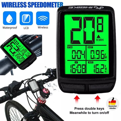 Lcd kabellos fahrradcomputer - lcd,