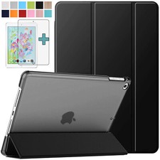 Lonfeid Schutzhülle + 9H Hartglas für iPad 9.7 (6.Gen-2018 / 5.Gen-2017) Case -3
