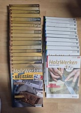 Holzwerken 5 kmpl. Jahrgänge und Einzelhefte Jahrgang 2016+2022, Zeitschriften