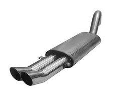 FOX Endschalldämpfer 2x76mm