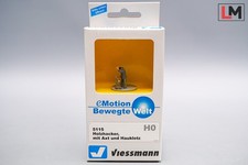 Viessmann 1:87 5115 Bewegte Welt Holzhacker mit Axt und Hauklotz OVP | B-748