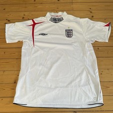 Umbro England Trikot Vintage Retro weiß Herren Gr. XL 2006-2008