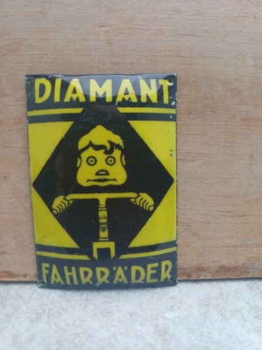 Emailschild von diamant - emailschild,