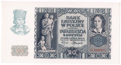 Zloty 1940 kassenfrisch - 1940,
