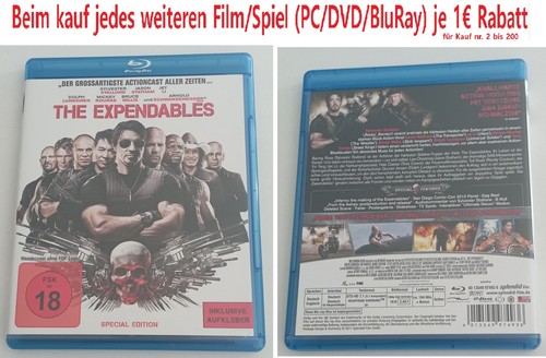 The expendables bluray - the,