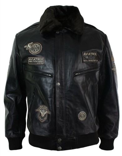 Herrenjacke aus echtleder - herrenjacke,