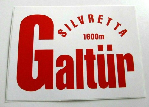 Souvenir aufkleber galtür - souvenir-aufkleber,