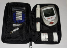 IME-DC Blutzuckermessgerät-Set + 200 Lancetten + 200 Glukose Teststreifen