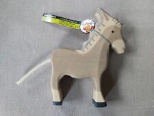 Holztiere Bauernhof Esel