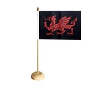 Tischflagge Walisischer Drache