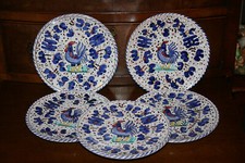 Italienische Majolika "blauer