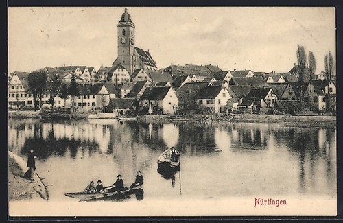 Ansichtskarte nürtingen - ansichtskarte,