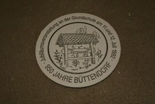 Bierdeckel, Barre Bräu , 950 Jahre Büttendorf
