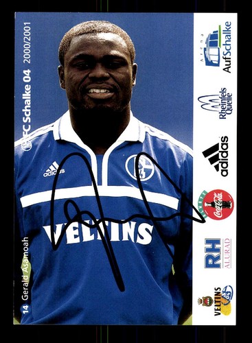 Gerald asamoah autogrammkarte - asamoah,