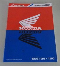 Werkstatthandbuch Honda Nachtrag SH 125 / 150 Ausgabe 2002