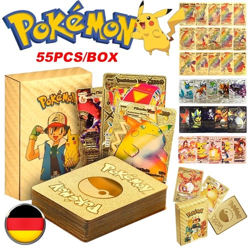 55pcs pokemon karten - pokemon,