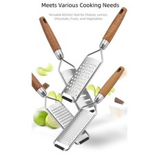 Küche Käsereibe für Zitronen Gemüse und Käse mit Holzgriff