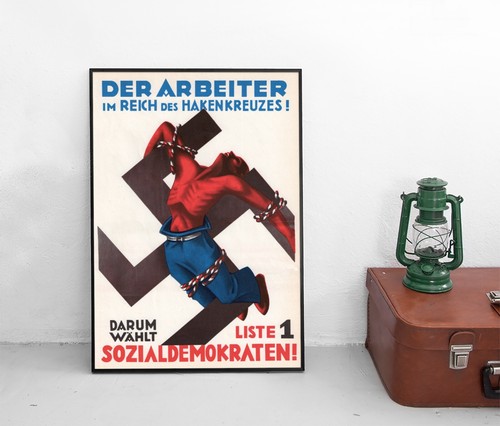 Poster spd der arbeiter - spd,