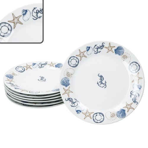Neptun 6er set kuchenteller - 6er,