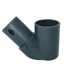 Winkelkupplung 45° Winkel Titangrau Move and stic Spielgerüst Kletterturm