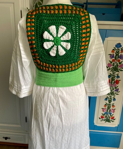 Handmade häkelweste - handmade,
