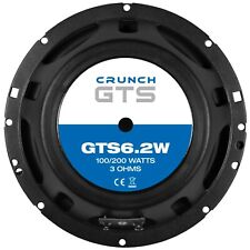 Crunch GTs6.2W 16,5cm Kicker 165mm Lautsprecher 200 Watt Boxen Kickbass 3Ohm