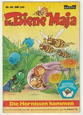 ✪ DIE BIENE MAJA #26 Die Hornissen kommen, Bastei Verlag 1977 COMICHEFT Z2